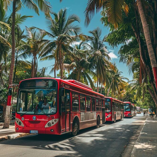 Public Transportation in Playa Del Carmen