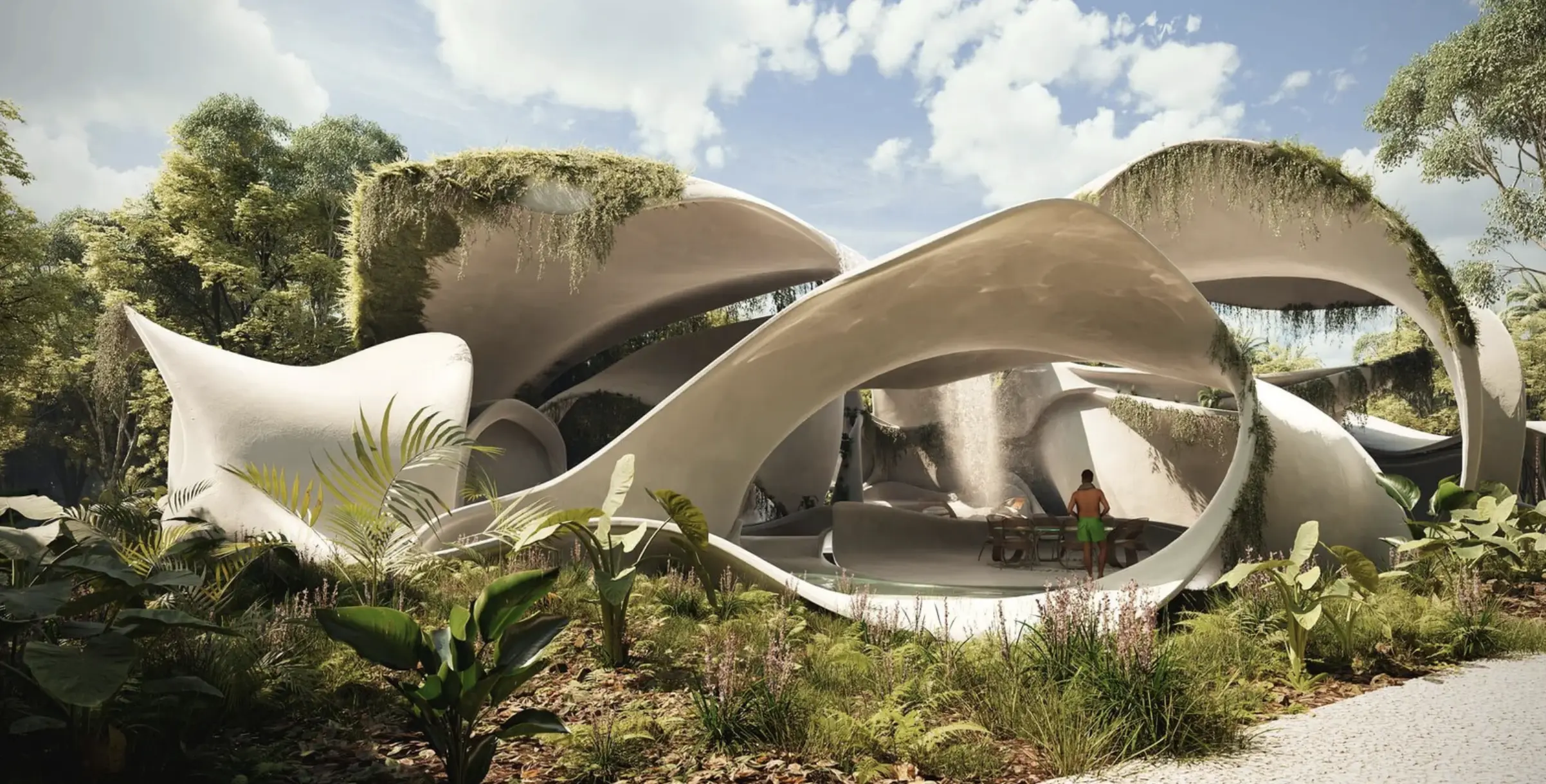 Luxury villa in Tulum called Azulik