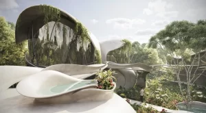 Luxury villa in tulum mexico