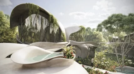 Luxury villa in tulum mexico