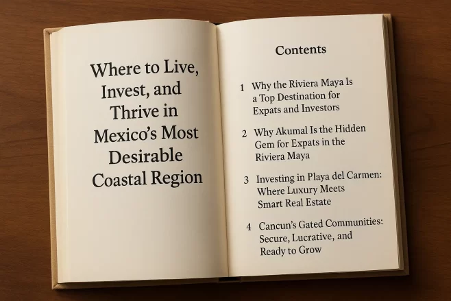 Where to Live, Invest, and in Mexico Riviera Maya