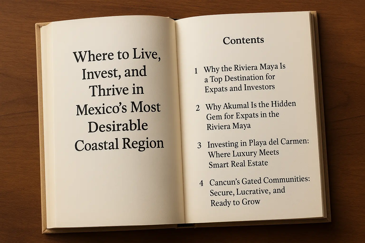 Where to Live, Invest, and in Mexico Riviera Maya